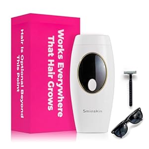 5minskin Permanent Hair Removal Device 2.0 | At Home Use Hair Removal | Facial Hair Removal Device | The Ultimate Skincare Routine for Beautiful, Radiant Skin