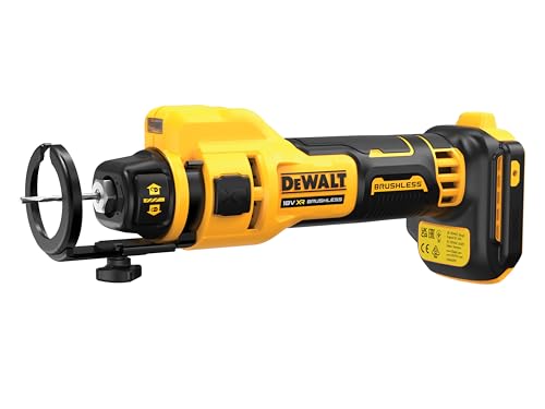 DEWALT- Fraiseuse pour plaques de plâtre XR 18V - sans batterie ni chargeur - DCE555N-XJ