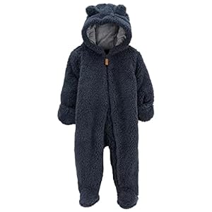 Carter’s Baby 0-9 Months Hooded Sherpa Bunting Pram