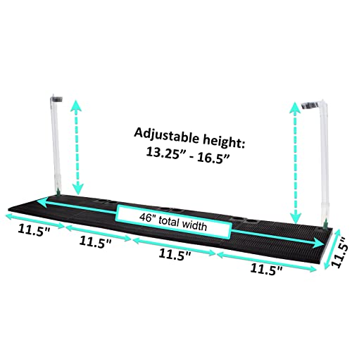 Image of Penn-Plax Undergravel Aquarium Filter for 40-55 Gallon Tanks, Four 11.25 inch x 11.25 inch Plates, Under Gravel System for Clear, Clean Water, Safe for Freshwater and Saltwater Tanks (CFU55) (Pack of 12)
