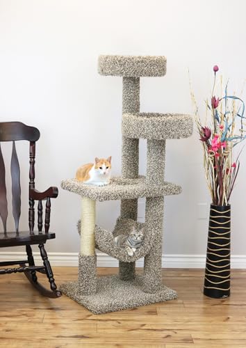 Gimnasio para gato grande New Cat Condos 140009 Neutral miniatura 2