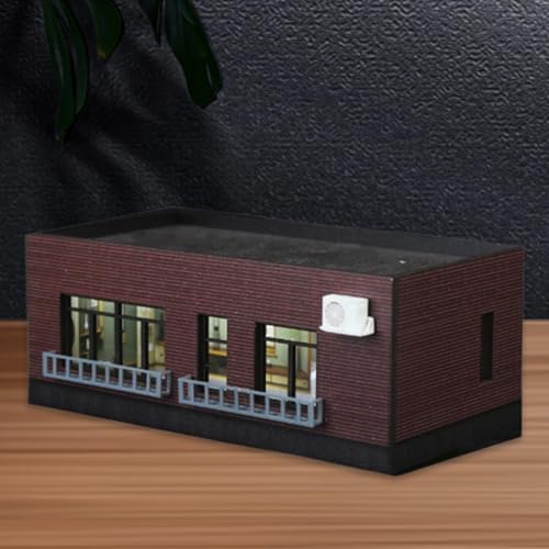 Maquette de maison HO 1/64 décor micro diorama modélisme B