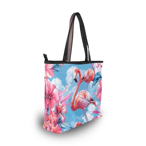 Image of Women Tote Bag, Large Shoulder Hobo Bags Casual Handbags Big Capacity Shopping Work Bag for Vacation, 5