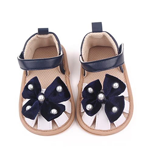 Infant Girls Baby Newborn Sneakers Cute Pearl Bow Design Walking Shoes Flat Dress Shoes Shoes for Infant Boys3