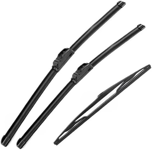 車のワイパーブレード ワイパー フロント &amp; リア ワイパー ブレード セット キット プジョー用 206 ハッチバック 2