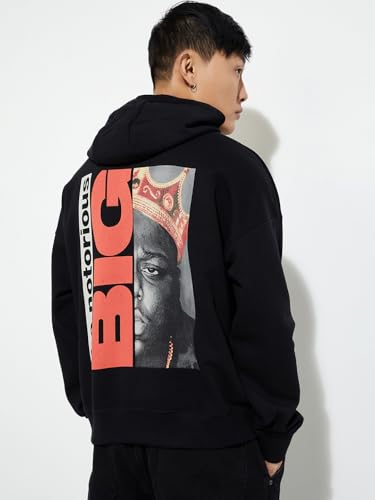 Image of Max URB N Men Oversized Notorious Big Printed Sweatshirt