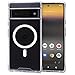 Produktbild JProtect Magnetische Handyhülle für Google Pixel 6a für Magsafe Hülle/Stoßfeste Pixel 6a Hülle für MagSafe Transparent/Durchsichtige Case für Google Pixel 6a Hülle Magnet