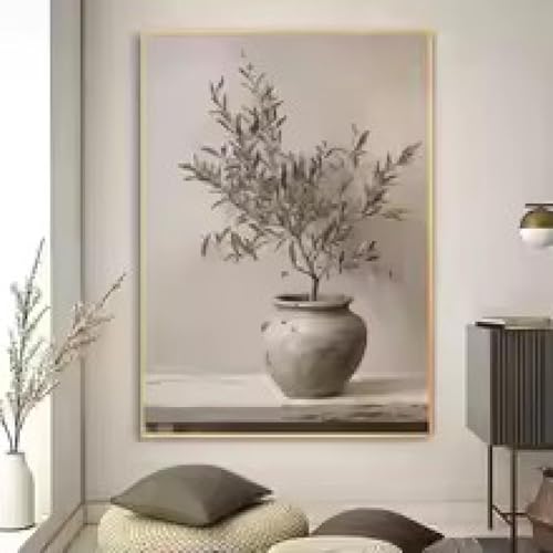 Affiches de fleurs abstraites pour salon moderne et déco esthétique