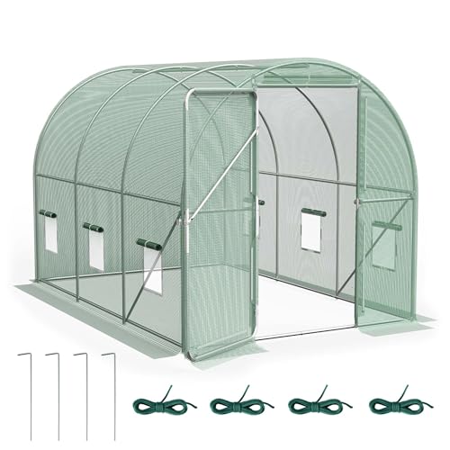 VonHaus 3x2m Polytunnel Greenhouse
