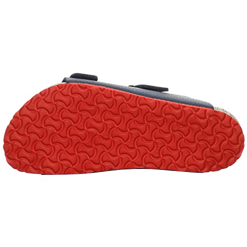 Image of Birkenstock Boy's Slippers, Red, 4 Big Kid