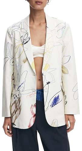 Desigual Women's Woman Woven Blazer