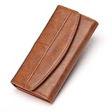 portefeuille le tanneur femme blanc 【Grande capacité】: nos portefeuilles pour femme disposent de 8 compartiments pour cartes de crédit. Comprend 2 fenêtres pour carte d'identité, 1 porte-monnaie avec fermeture éclair et 2 grands compartiments pour l'argent. Ce portefeuille pour femme offre beaucoup d'espace pour organiser et ranger différentes cartes, ce qui le rend pratique pour un usage quotidien