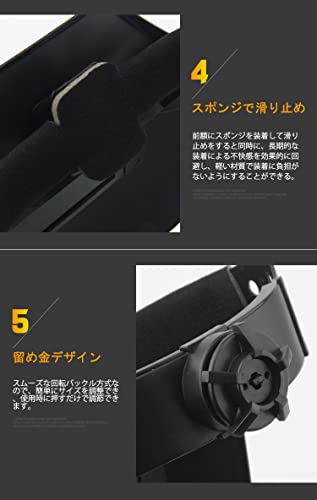 QuiExact 自動遮光溶接面 ソーラー充電式溶接マ スク 溶接ヘ