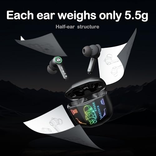 Image of Grooves Fort Newly Launched-Gaming TWS Up to 80H Playtime - in Ear Dual Mode with 45Db Low Latency, Bt 5.3,Abs-Enc-, 13Mm Driver, 400 Mah Battery with Jaguar Mechanical RGB- C-Type Charge (Black)