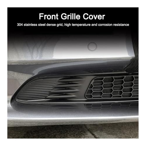 Rejilla parachoques inferior para coche Modelo 3 que frena polvo e insectos 4