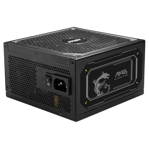 Fonte di Alimentazione MSI MAG A1000GL PCIE5 II 1000 W 80 Plus Gold