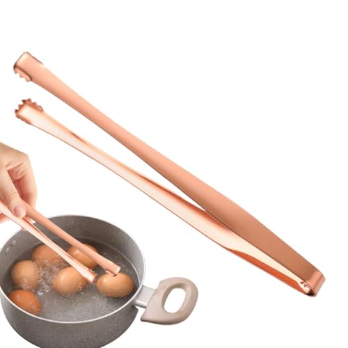 scyca Extracteur de coquille d'œuf, outil pour enlever le renulum d'œufs, extracteur de calazées en acier inoxydable, outil à œufs, clip à glace antidérapant, outil pour enlever les coquilles d'œufs,