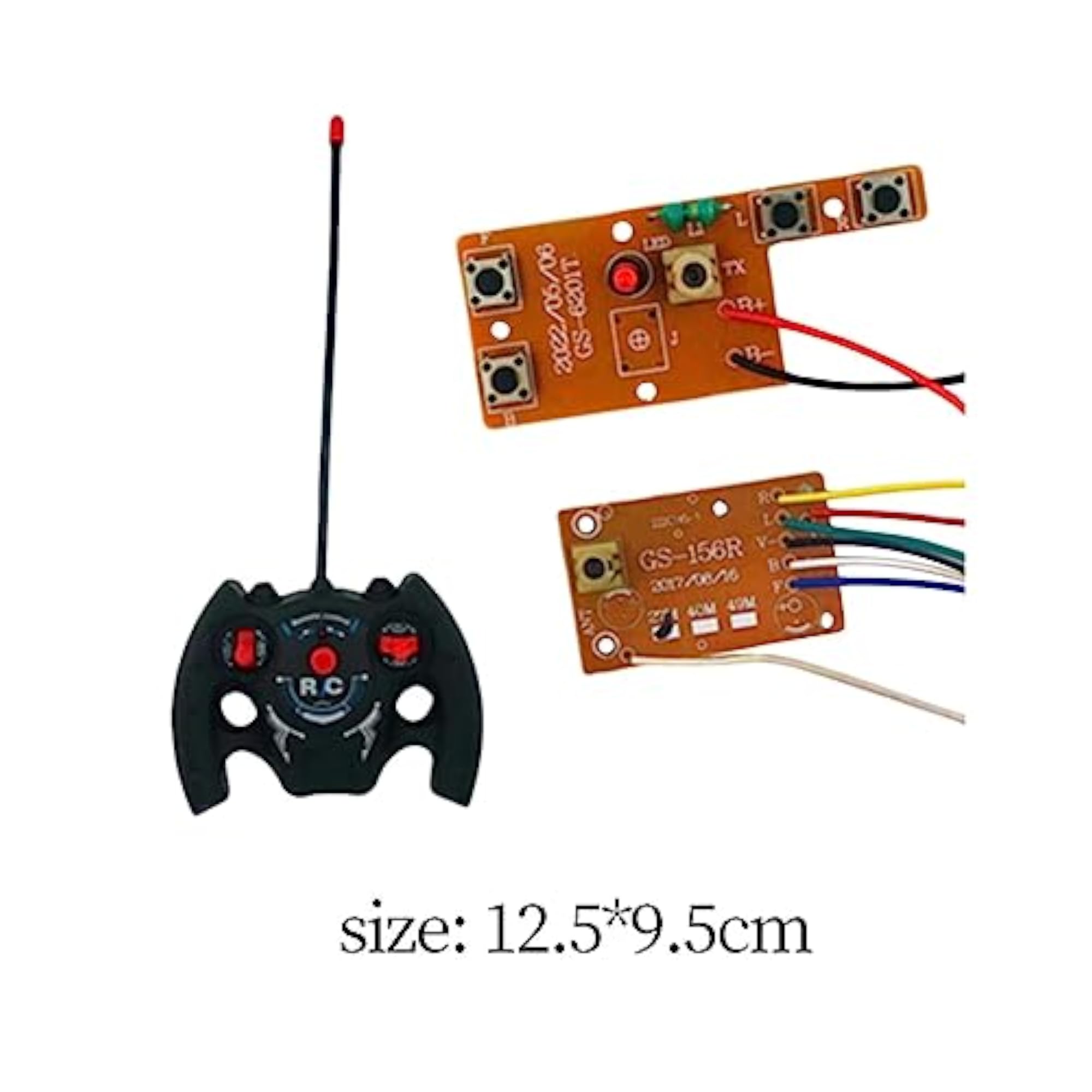 Transmitter Board Receiver Board Radio System 4Ch for Vehicles