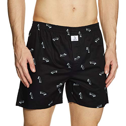 Image of Longies Men's Cotton Boxer Shorts (Pack of 1)
