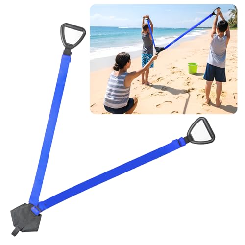 YROGOHC Water balloon launcher slingshot for adult Toys heavy duty human kit t shirt/Potato launcher catapult and water cannon as rocket launcher(Balloons not include) (Blue)