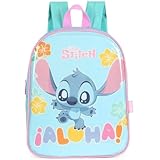 Mochila Infantil, Luxcel, Stitch, Verde, P