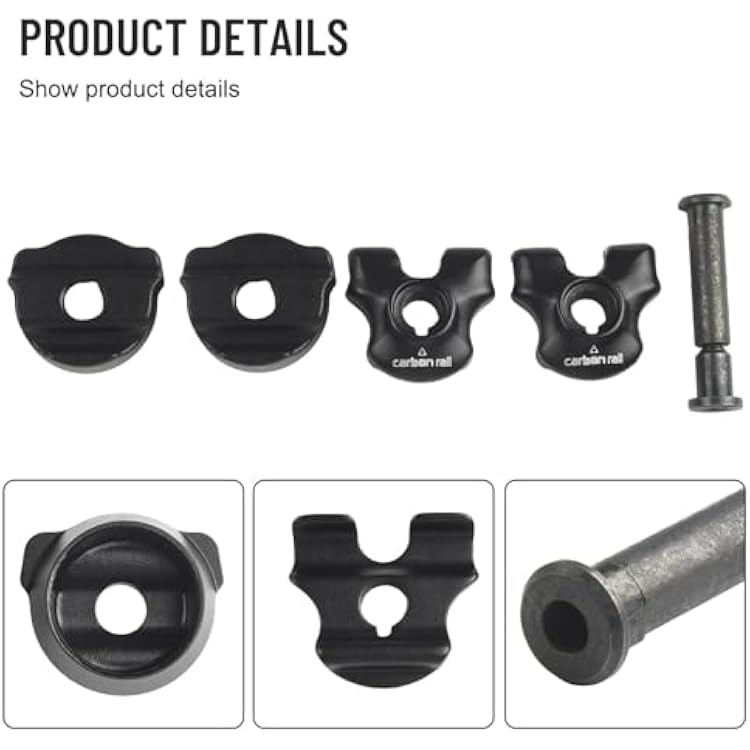 Bike Seatpost Clamp For Carbon Saddle Rails Adapter Oval Round Clip, 77mm/79mm Bicycle Seat Tube Clamp, Seat Post Tube Clip With Install Screws (7x9mm)