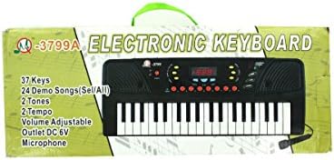 bulk buys Electronic Keyboard with Microphone, Case of 4