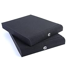 Two-component design made of high density acoustic foam Colour: anthracite Package contents: 2 units Dimensions (W x D x H): 10.43 x 12.99 x 1.57 inches