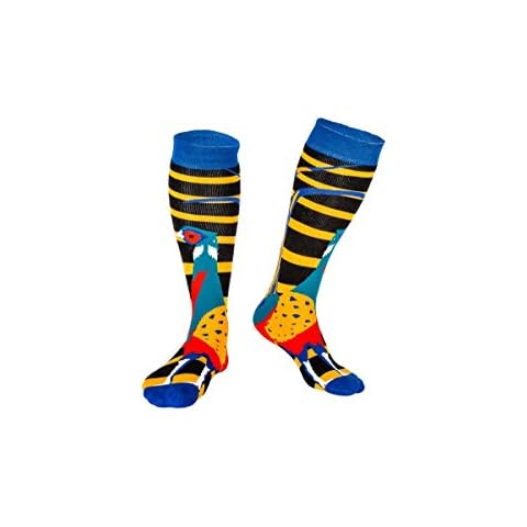 Squelch Grown Ups Socks - 3 in 1 - Hike, Ski & Welly Sock, Thermal Comfy & Soft (Pheasant) Cover