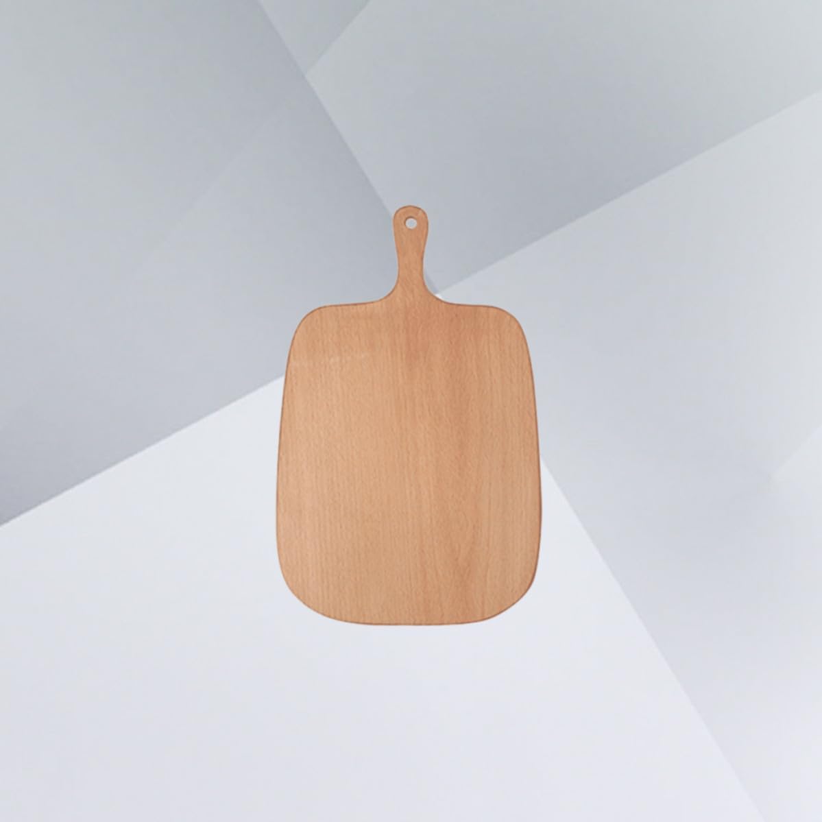 Breadboard with Hanging Hole Irregular Shape Wooden Small