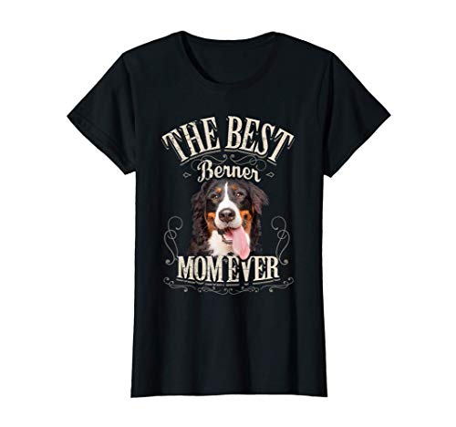 Femme Best Berner Mom Ever Bouvier Bernois Le Chien Femme Vintage T-Shirt
