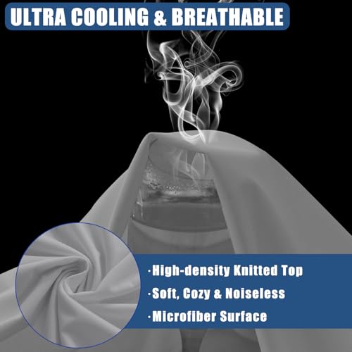 Waterproof Mattress Protector King Size, Breathable Mattress Cover, Fitted Deep Pocket Mattress Pad Cover Stretches up to 21 Inches, Soft Noiseless Bed Cover by JamRest - Image 4