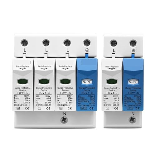 Dispositif de protection 3P NPE 275V pour éviter les pannes de surtension basse tension