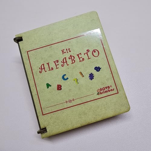 Kit Carimbos Alfabeto - 30 peças - tamanho aprox. 1,5x1,5cm cada letra