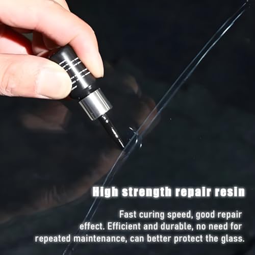 image for Yourkar 2 PCS Windshield Repair Kit, Quick Repair Resin Liquid for Win