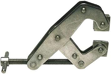 Kant-Twist T-Handle 303 Stainless Steel Construction Jaw 4-1/2" Cantilever Clamp 1-1/8" Thk Part No. K045TSD
