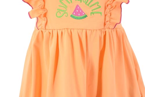 Image of Unique Baby Girls Smocked Holiday Dress for Big Kids and Toddler Outfit Clothes with Embroidery