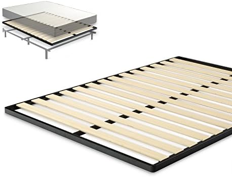 Zinus Deepak Easy Assembly Wood Slat 1.6 Inch Bunkie Board / Bed Slat Replacement, King