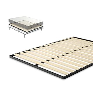 Zinus Deepak Easy Assembly Wood Slat 1.6 Inch Bunkie Board / Bed Slat Replacement, King (B074TVGW44)