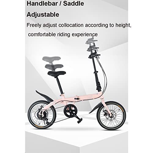 POKENE Bicicletta pieghevole 16INCH per bici