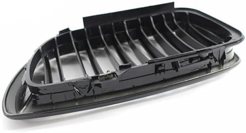 Miniatura 6 de B-M-W E46 Parrilla delantera para automóvil Sedan Wagon 4D 2002-2005 Serie 3 de 4 puertas 320 325 325i 330 Sedan Wagon 4D (listones dobles, negro