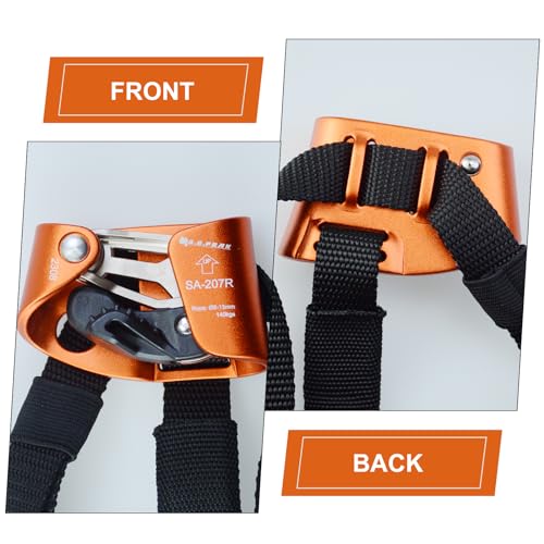 S.E.PEAK CE Ascensor de mão direita e ascensor do pé direito, equipamento de rapel forte de 140 kg p