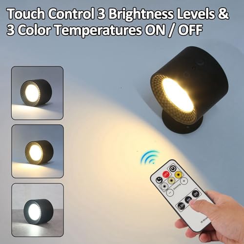 3X Glow Right Smart Lux éclairage sans fil placard noir