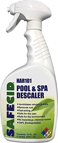 Safecid Pool & Spa Descaler Calcium Pool Scale Remover Hot Tub & Tile Scale Remover