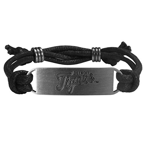 MLB Detroit Tigers Cord Bracelet, Adjustable