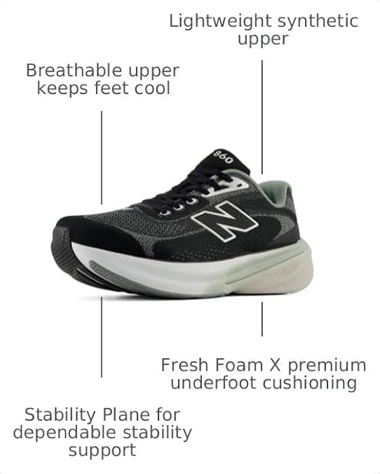 New Balance Men's Fresh Foam X 860 V15 Running Shoe