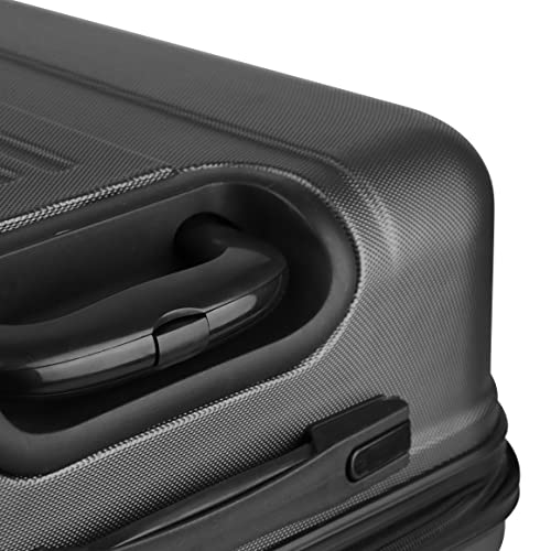 Koffer - Handbagage - ABS - 4 Wielen (Antraciet) - Image 6