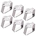 PandaHall 8pcs Clips de Nappe en Acier Inoxydable, Clip en Tissu épaissi, Support de Pince de Nappe, Pinces de Couverture de Table pour Extérieur et Intérieur (Feuille)