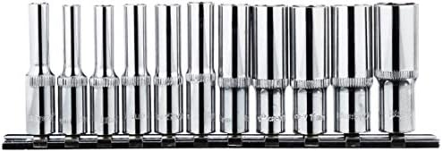 Blue Spot Tools 01540 1/4 Inch Deep Metric Socket Set, Multi