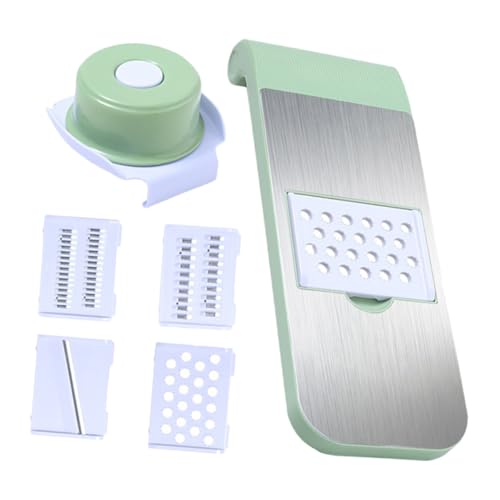 Cortador y rallador vegetal compacto para cocina miniatura 1